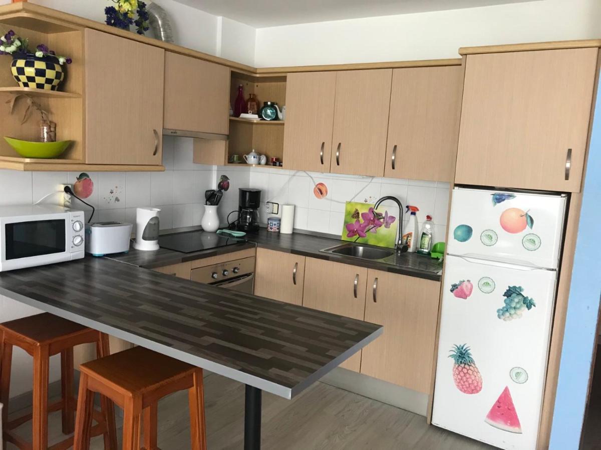 First Line Beach Apartment With Ocean View La Arena Puerto de Santiago  Kültér fotó