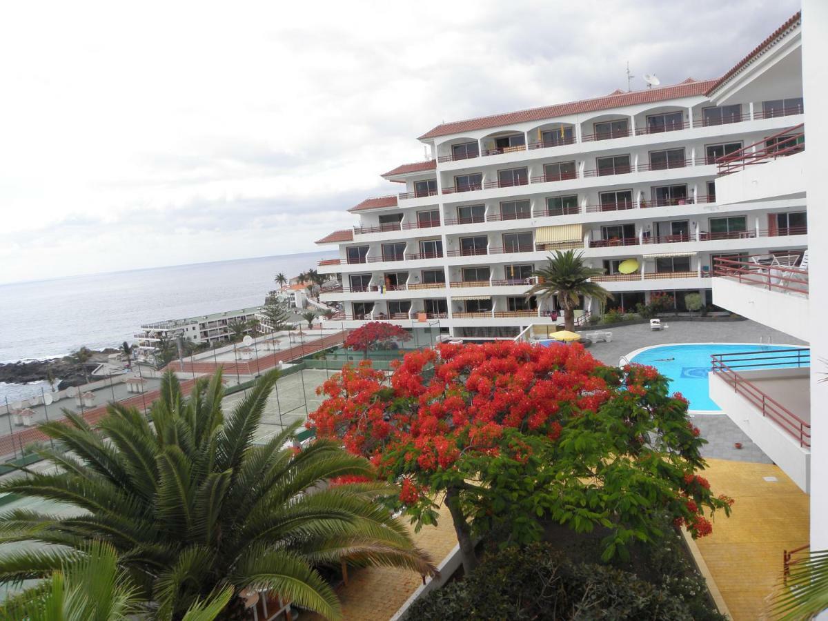 First Line Beach Apartment With Ocean View La Arena Puerto de Santiago  Kültér fotó