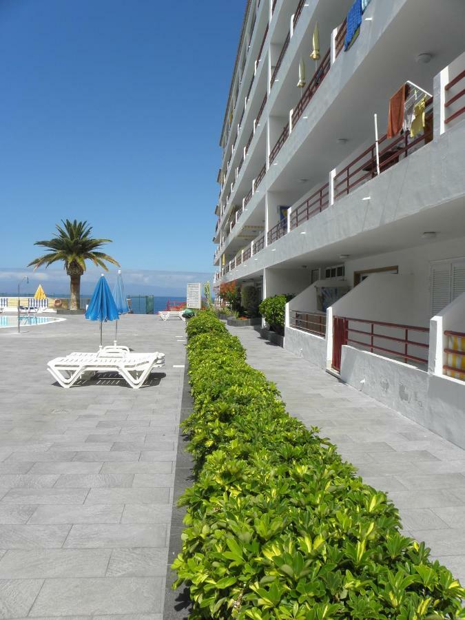 First Line Beach Apartment With Ocean View La Arena Puerto de Santiago  Kültér fotó