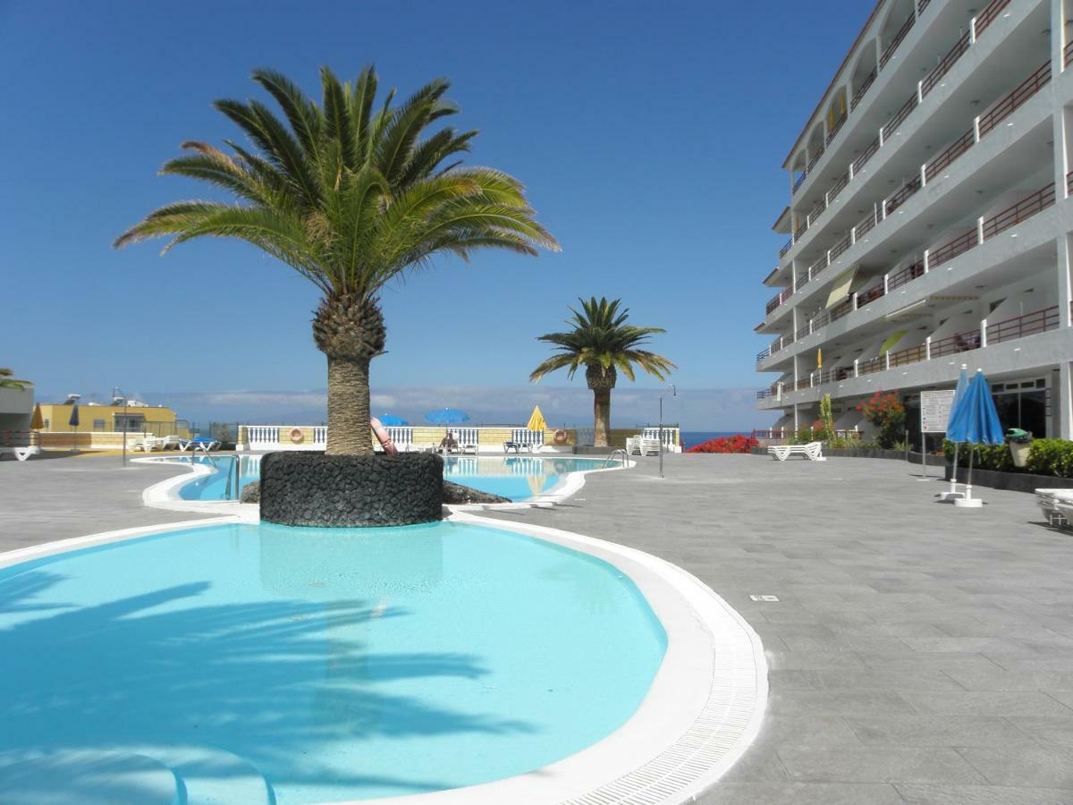First Line Beach Apartment With Ocean View La Arena Puerto de Santiago  Kültér fotó