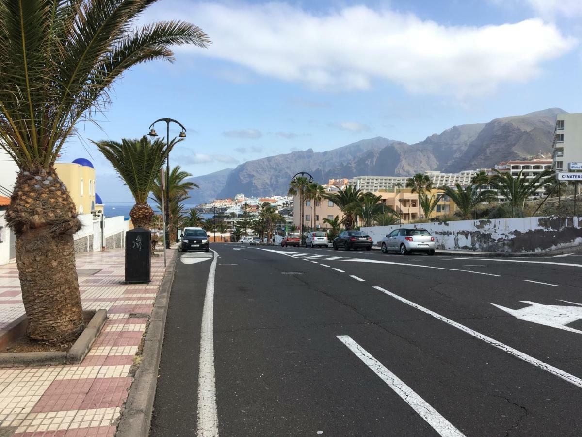 First Line Beach Apartment With Ocean View La Arena Puerto de Santiago  Kültér fotó